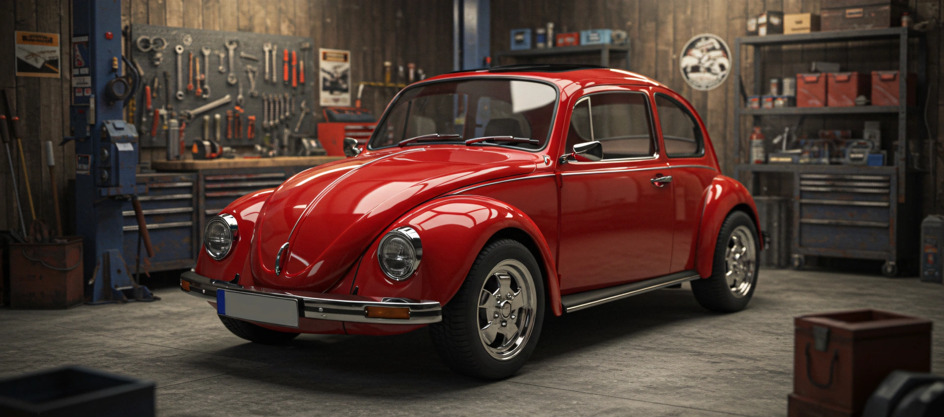 Rénovation de véhicule de collection Volkswagen à Médoc